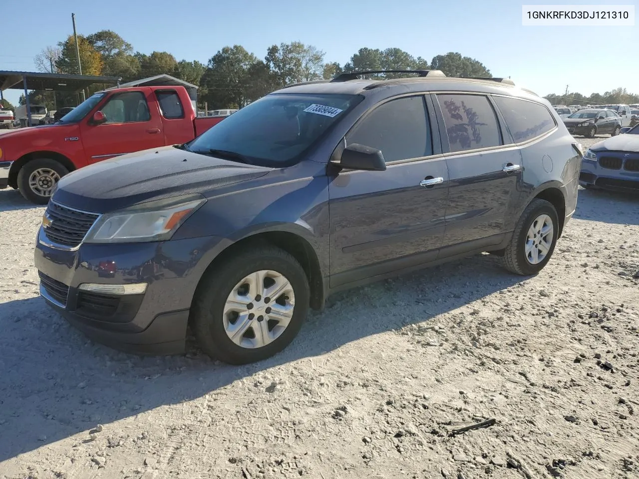 2013 Chevrolet Traverse Ls VIN: 1GNKRFKD3DJ121310 Lot: 73309044