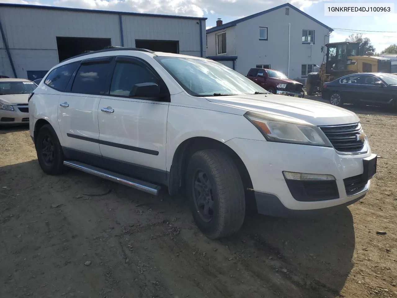 2013 Chevrolet Traverse Ls VIN: 1GNKRFED4DJ100963 Lot: 73661914