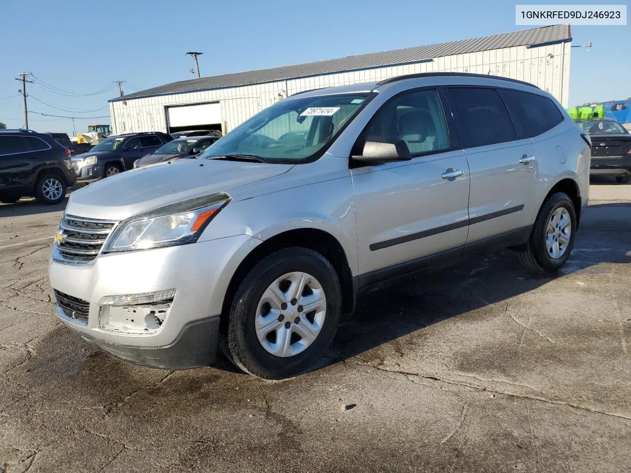 2013 Chevrolet Traverse Ls VIN: 1GNKRFED9DJ246923 Lot: 73971414