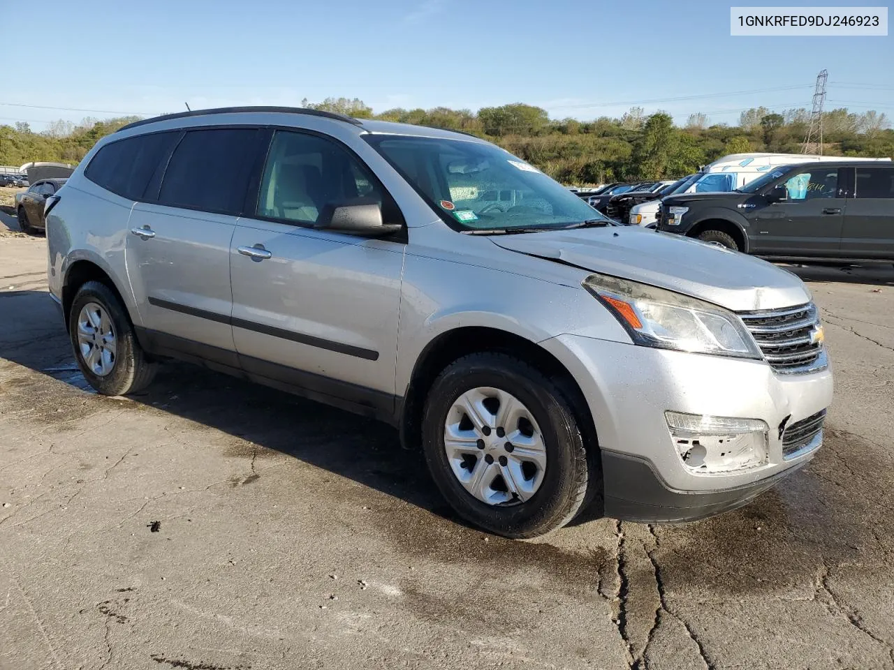 2013 Chevrolet Traverse Ls VIN: 1GNKRFED9DJ246923 Lot: 73971414