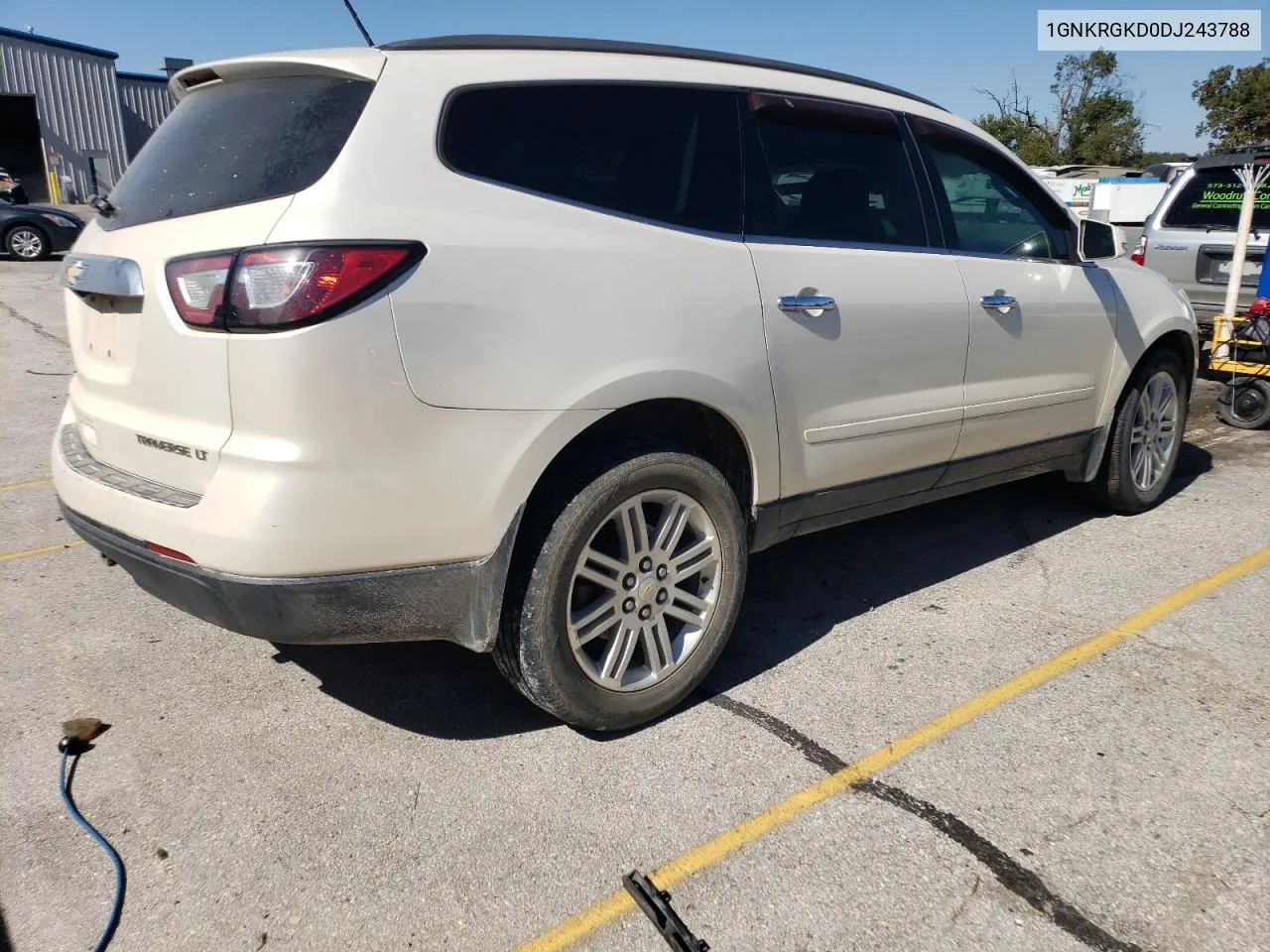 2013 Chevrolet Traverse Lt VIN: 1GNKRGKD0DJ243788 Lot: 74093154