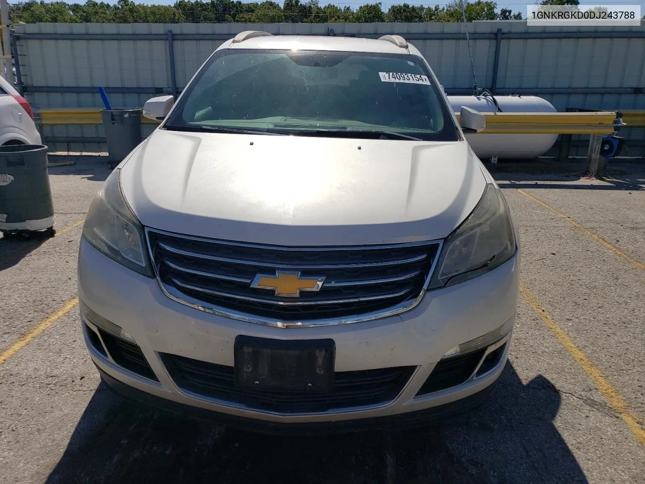 1GNKRGKD0DJ243788 2013 Chevrolet Traverse Lt