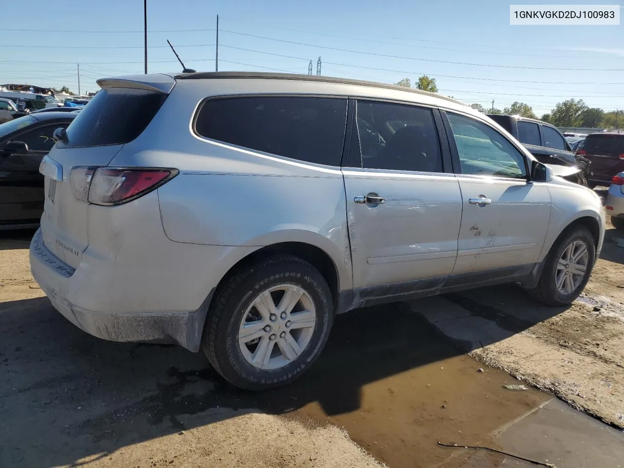 2013 Chevrolet Traverse Lt VIN: 1GNKVGKD2DJ100983 Lot: 74276834