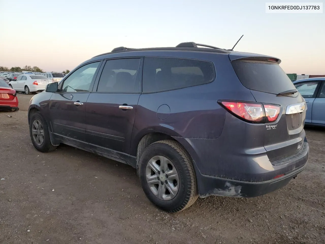 1GNKRFED0DJ137783 2013 Chevrolet Traverse Ls