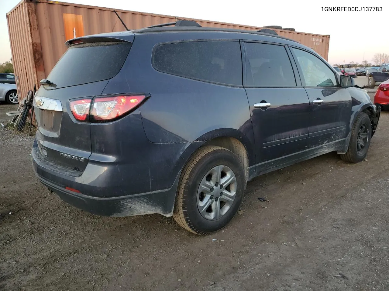 1GNKRFED0DJ137783 2013 Chevrolet Traverse Ls