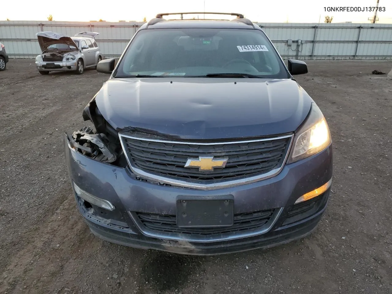 1GNKRFED0DJ137783 2013 Chevrolet Traverse Ls