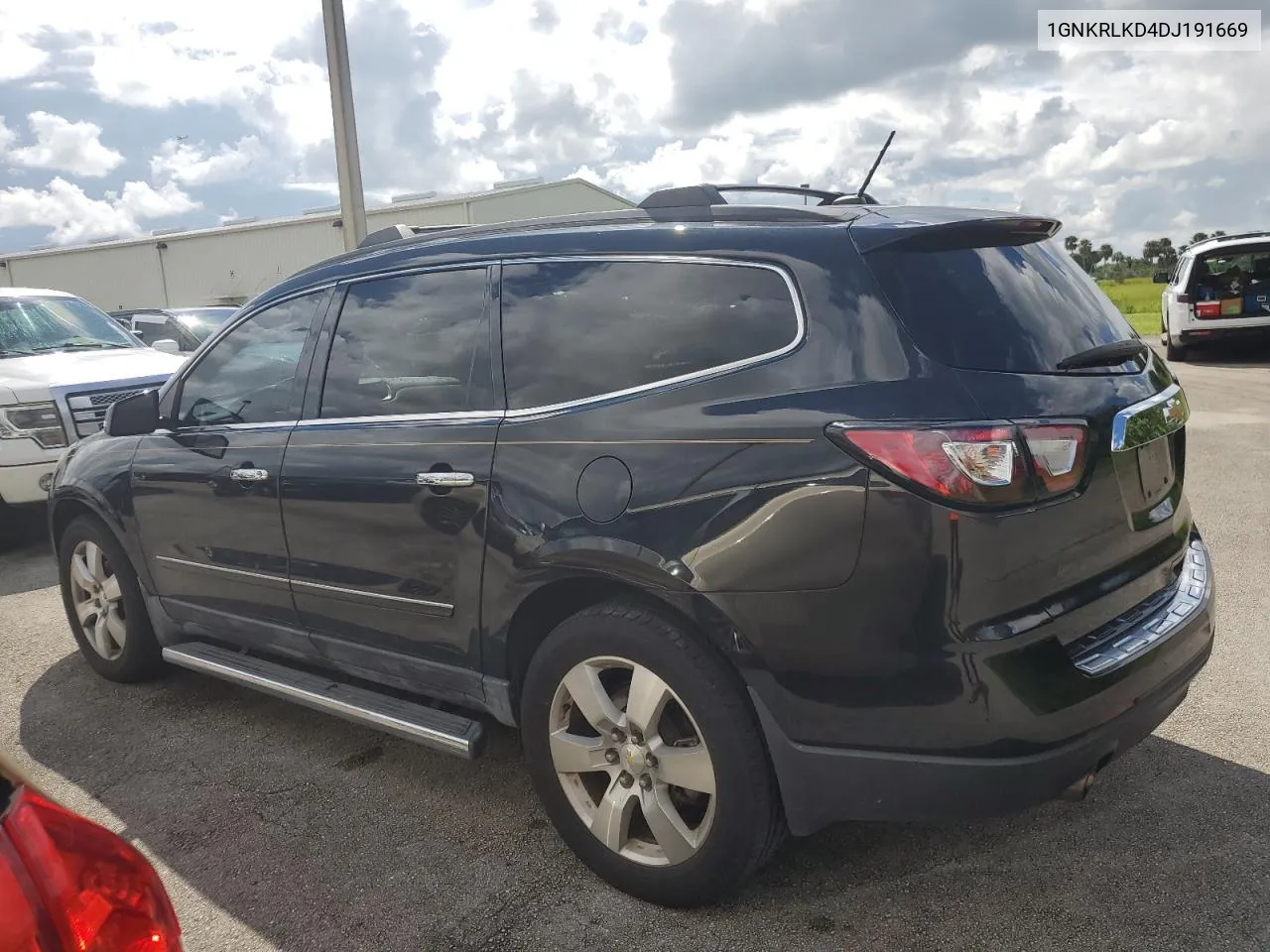 1GNKRLKD4DJ191669 2013 Chevrolet Traverse Ltz