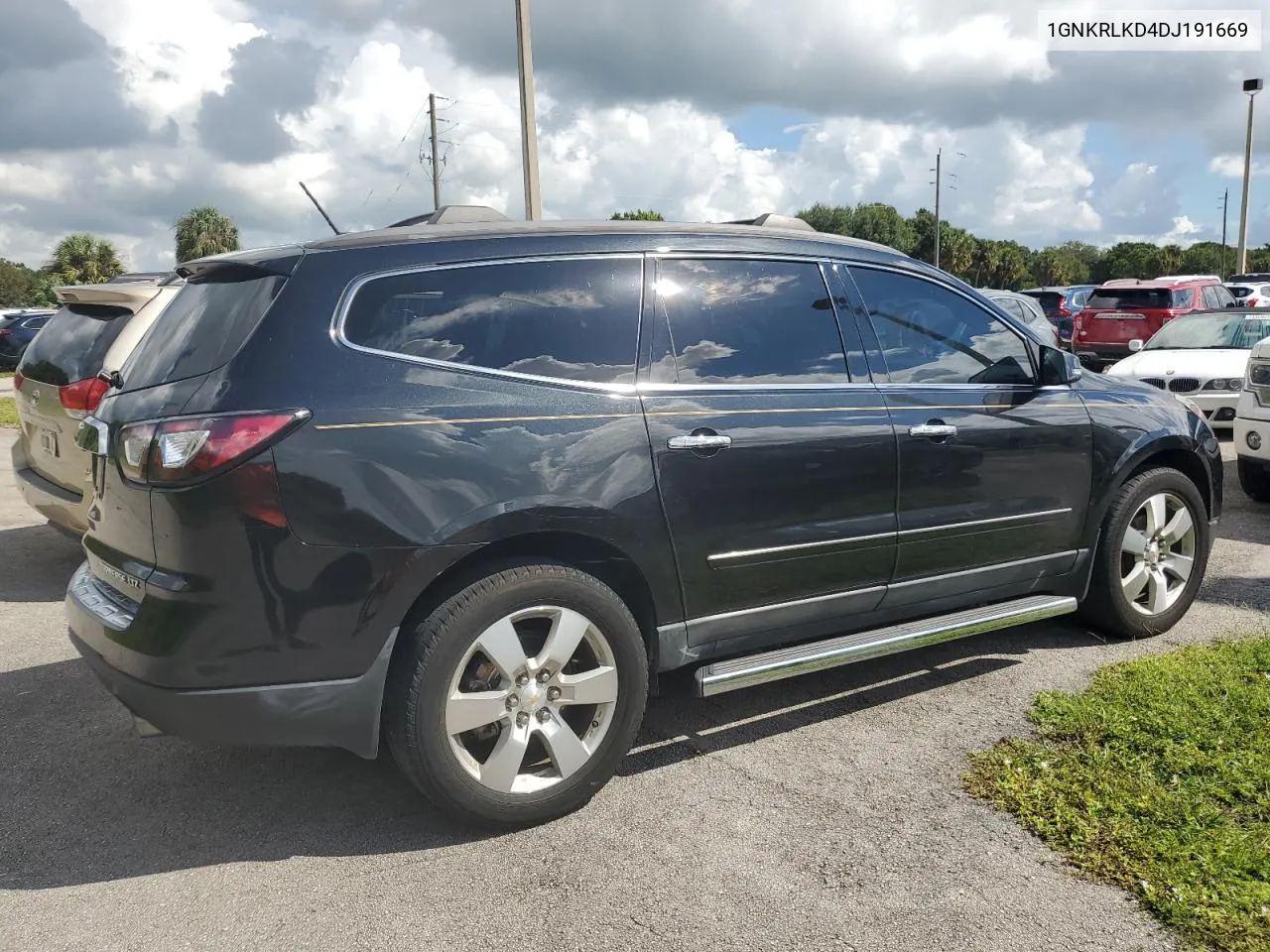 2013 Chevrolet Traverse Ltz VIN: 1GNKRLKD4DJ191669 Lot: 74342834