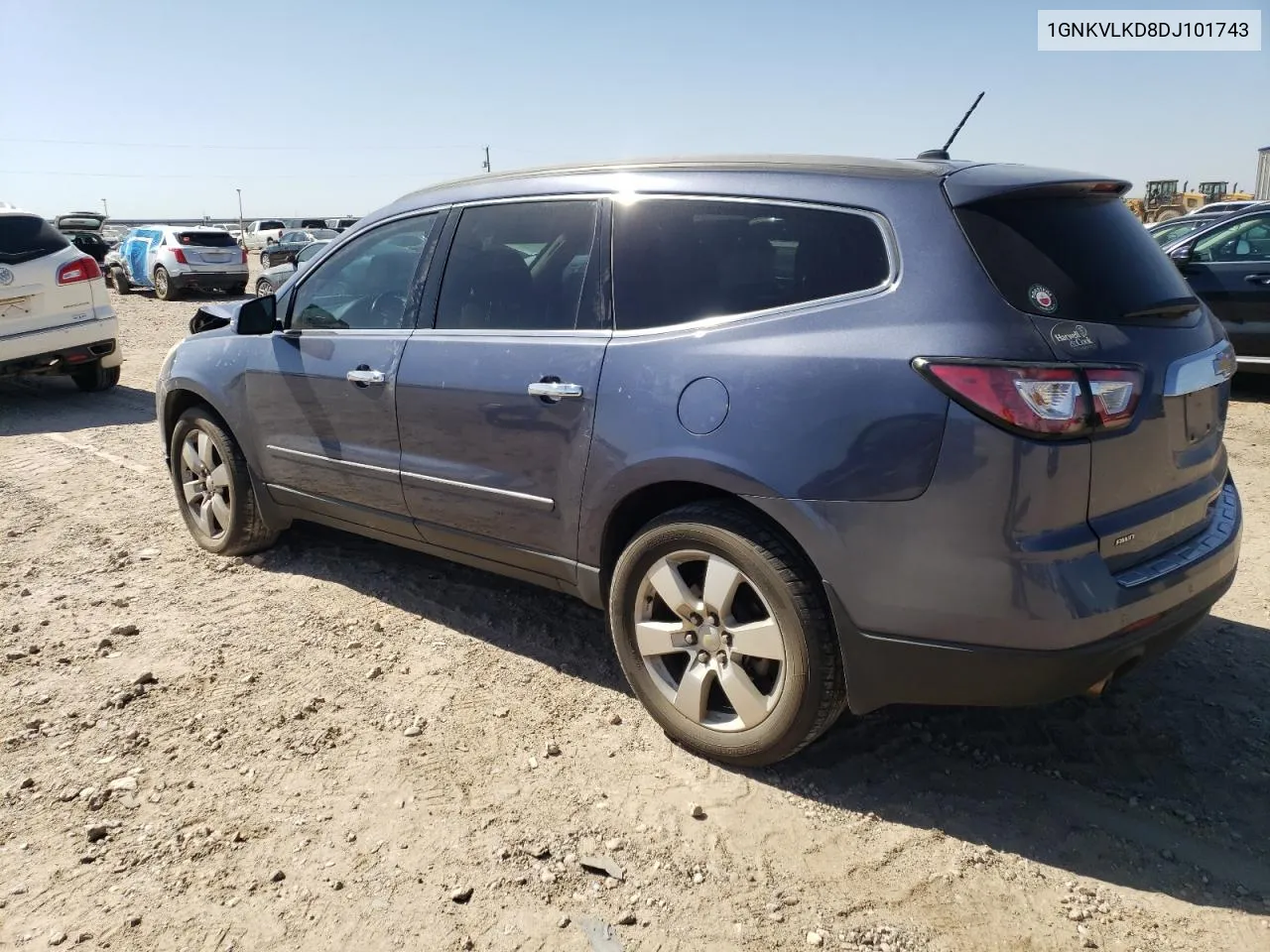 2013 Chevrolet Traverse Ltz VIN: 1GNKVLKD8DJ101743 Lot: 74504364