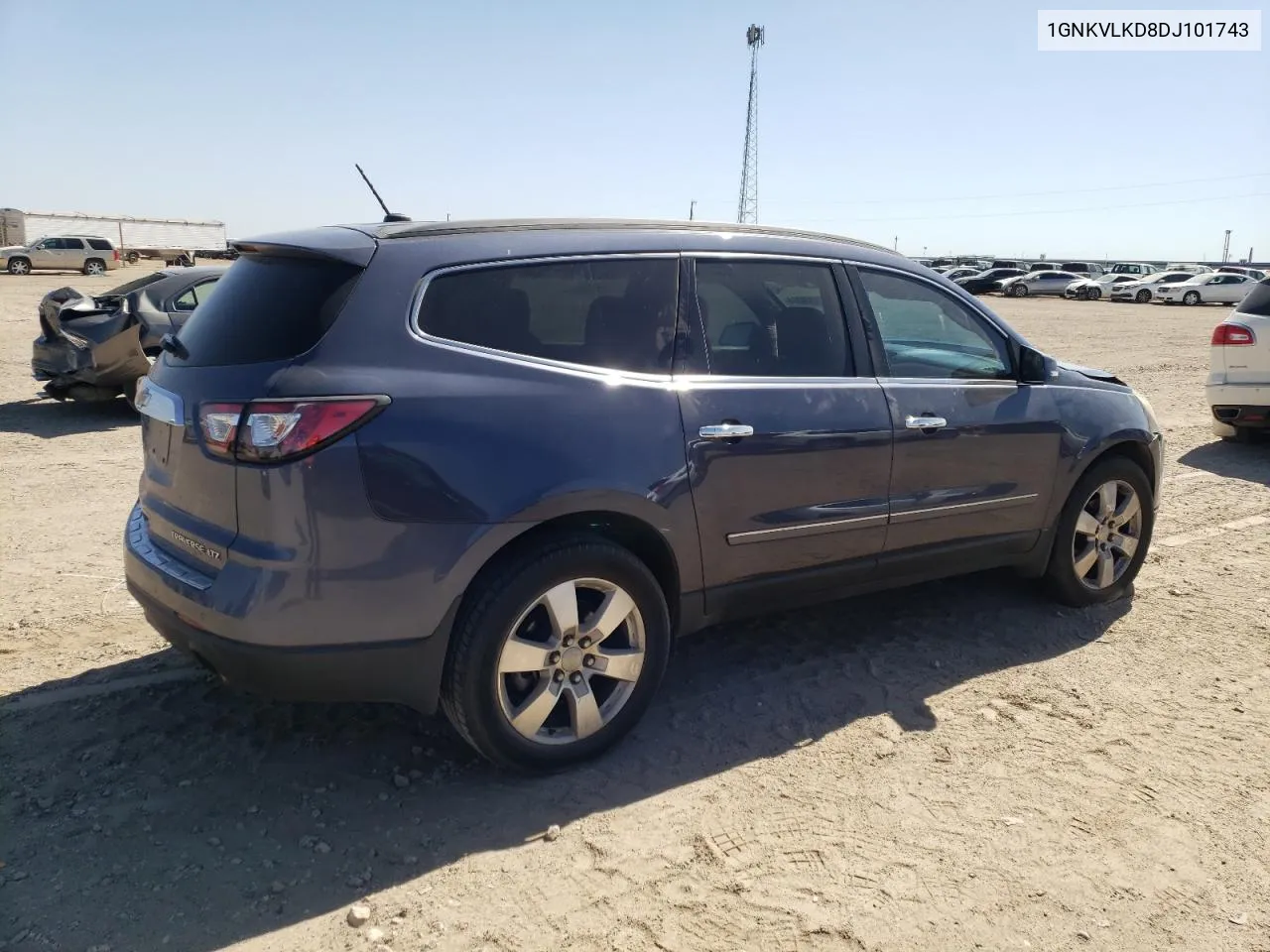 2013 Chevrolet Traverse Ltz VIN: 1GNKVLKD8DJ101743 Lot: 74504364