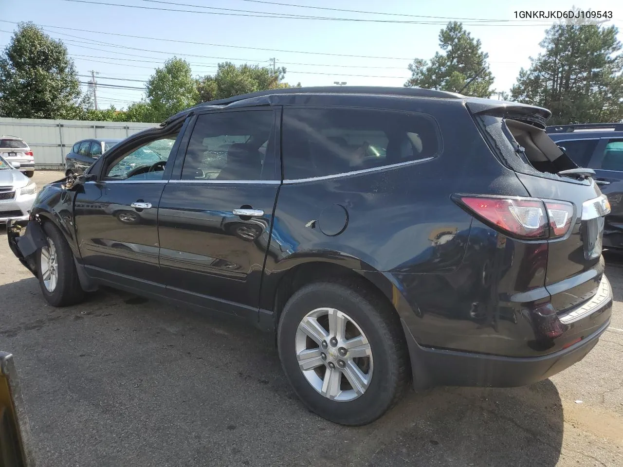 2013 Chevrolet Traverse Lt VIN: 1GNKRJKD6DJ109543 Lot: 74760464