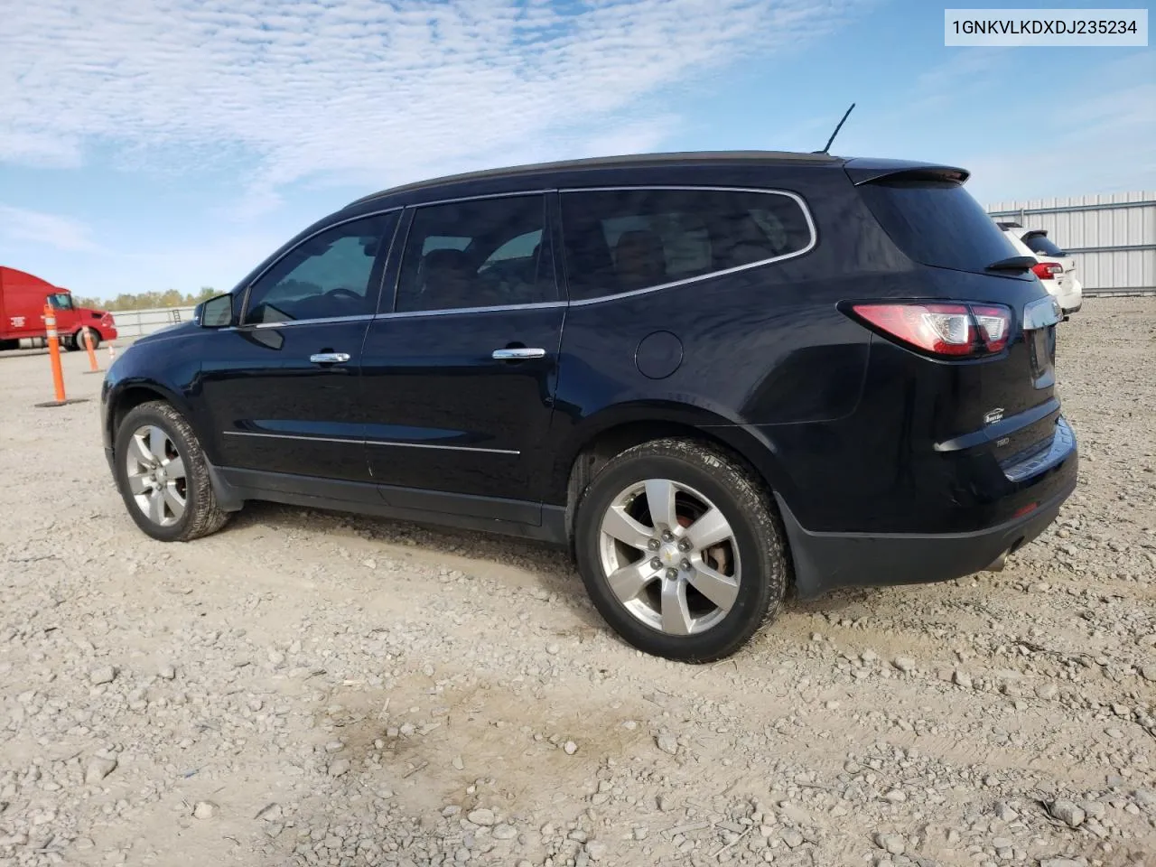 2013 Chevrolet Traverse Ltz VIN: 1GNKVLKDXDJ235234 Lot: 75113934