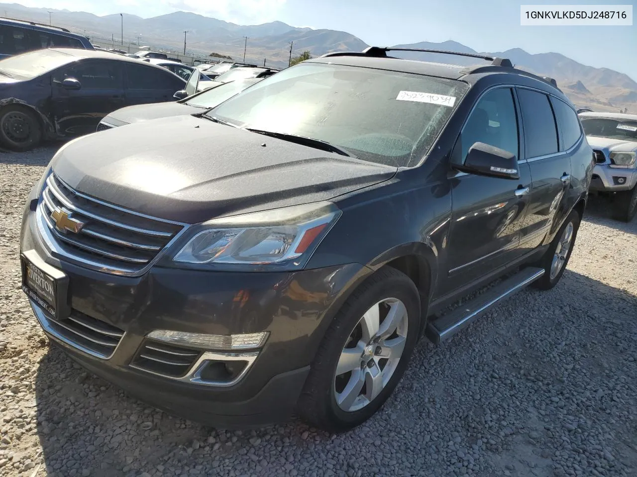 2013 Chevrolet Traverse Ltz VIN: 1GNKVLKD5DJ248716 Lot: 75239054