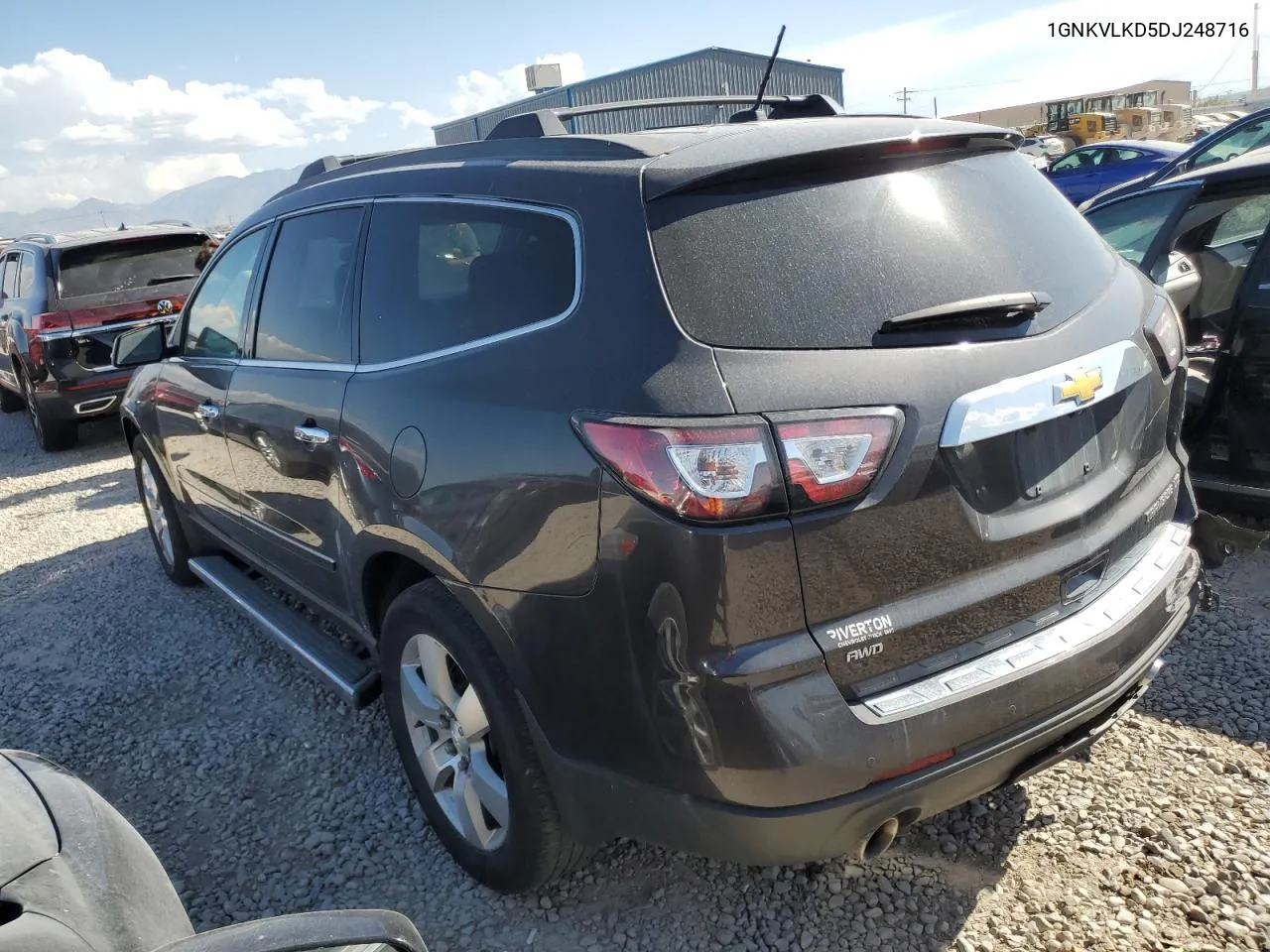 2013 Chevrolet Traverse Ltz VIN: 1GNKVLKD5DJ248716 Lot: 75239054