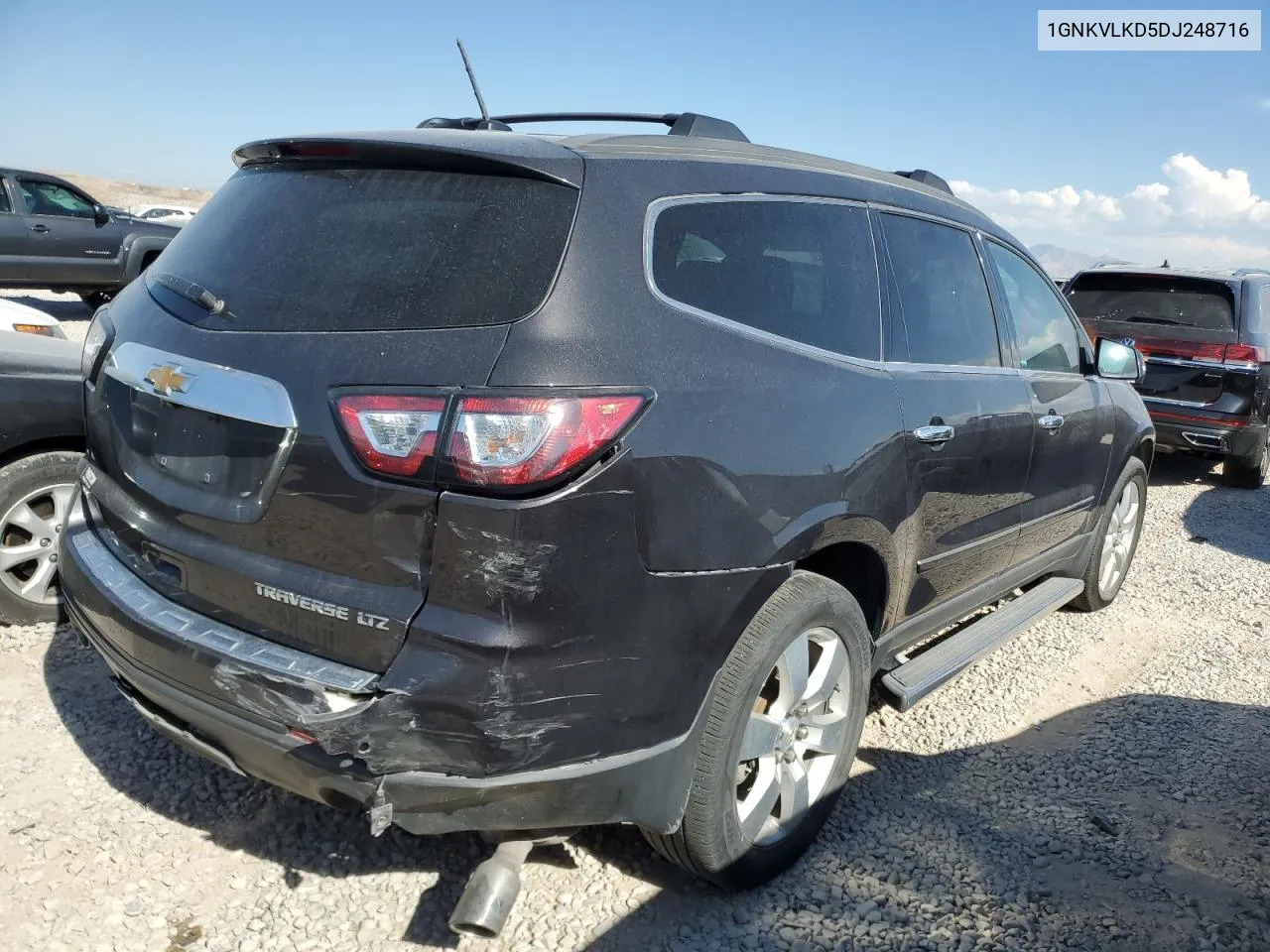 2013 Chevrolet Traverse Ltz VIN: 1GNKVLKD5DJ248716 Lot: 75239054