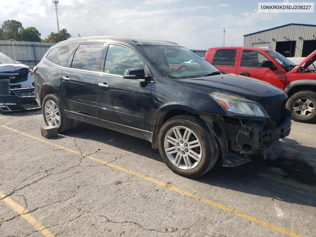 2013 Chevrolet Traverse Lt VIN: 1GNKRGKD5DJ208227 Lot: 75486674