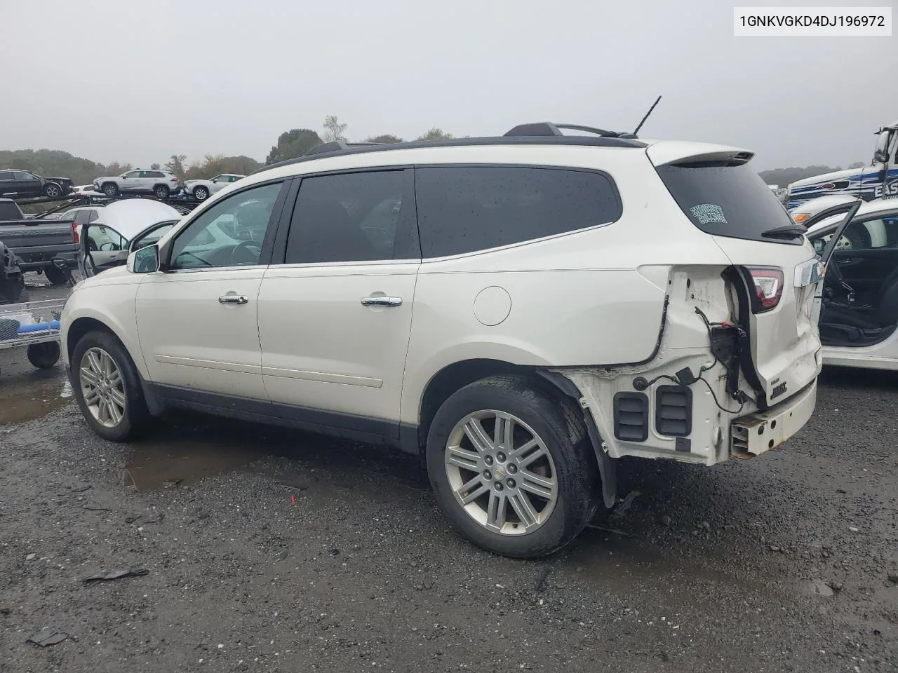 2013 Chevrolet Traverse Lt VIN: 1GNKVGKD4DJ196972 Lot: 75511234