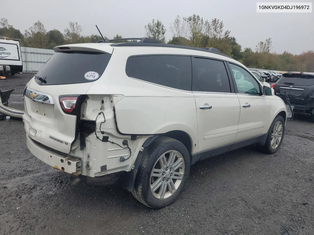 2013 Chevrolet Traverse Lt VIN: 1GNKVGKD4DJ196972 Lot: 75511234