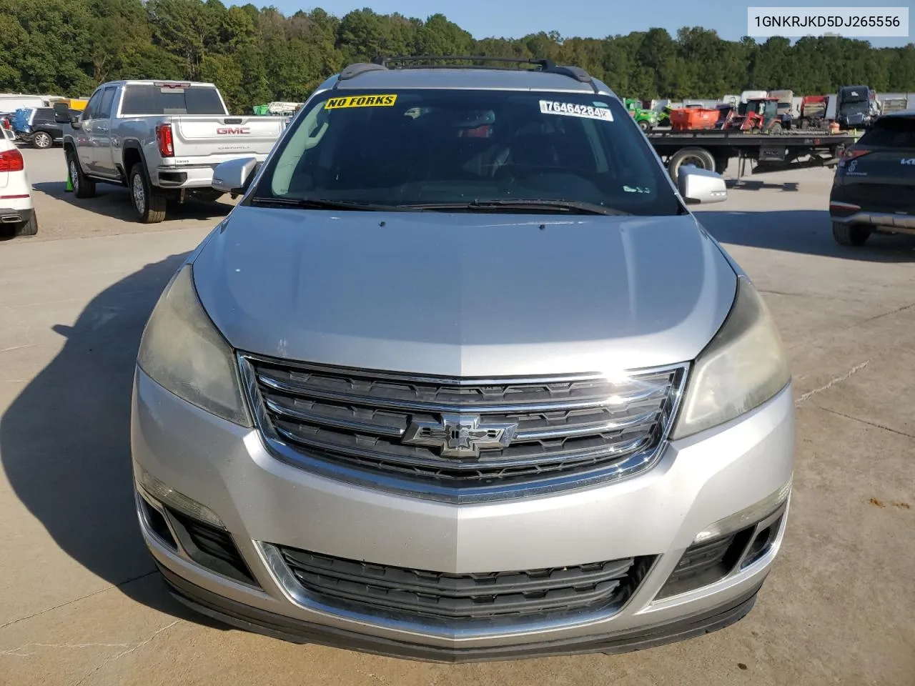 2013 Chevrolet Traverse Lt VIN: 1GNKRJKD5DJ265556 Lot: 76464284