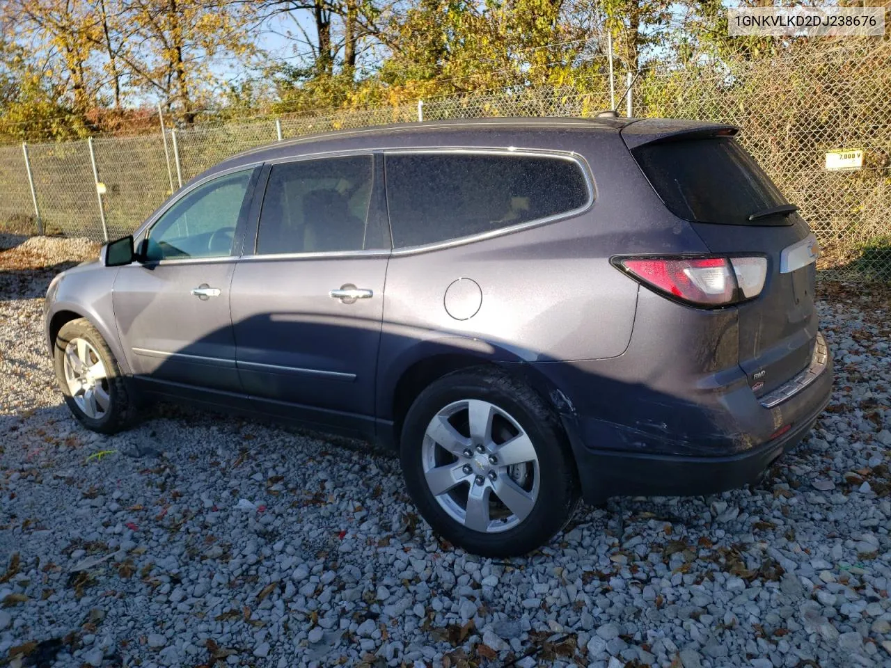 2013 Chevrolet Traverse Ltz VIN: 1GNKVLKD2DJ238676 Lot: 76754414