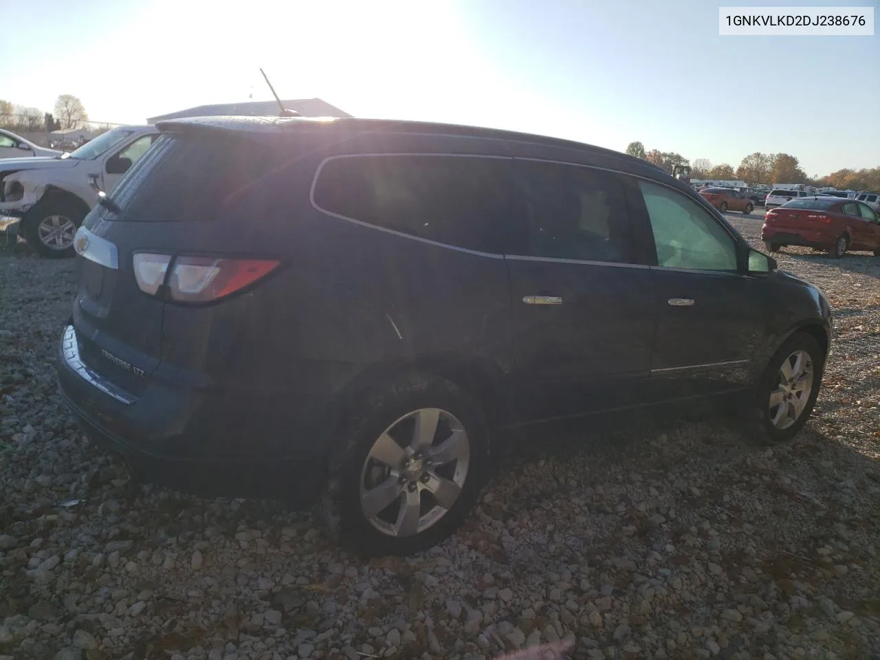 2013 Chevrolet Traverse Ltz VIN: 1GNKVLKD2DJ238676 Lot: 76754414