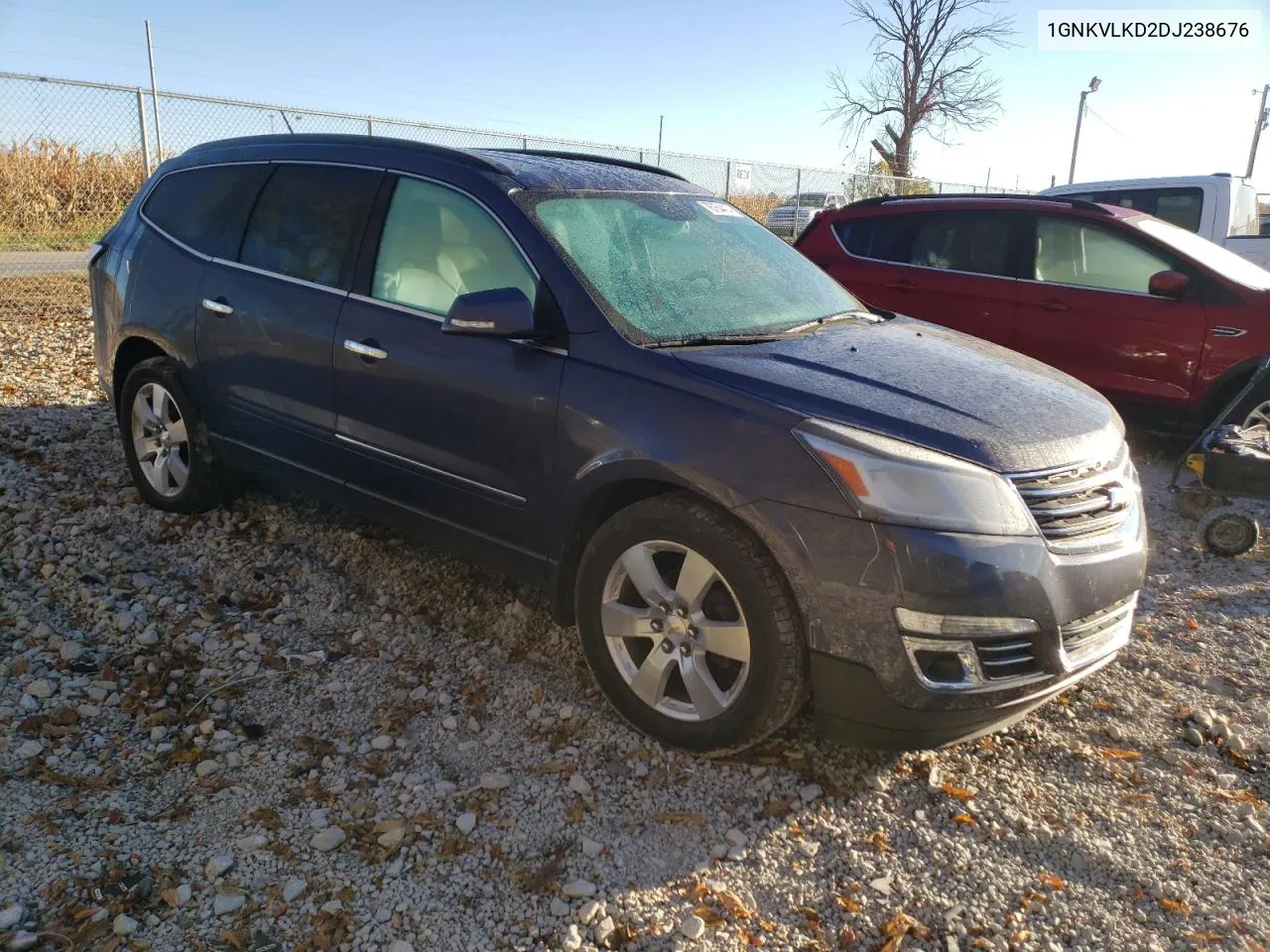 2013 Chevrolet Traverse Ltz VIN: 1GNKVLKD2DJ238676 Lot: 76754414