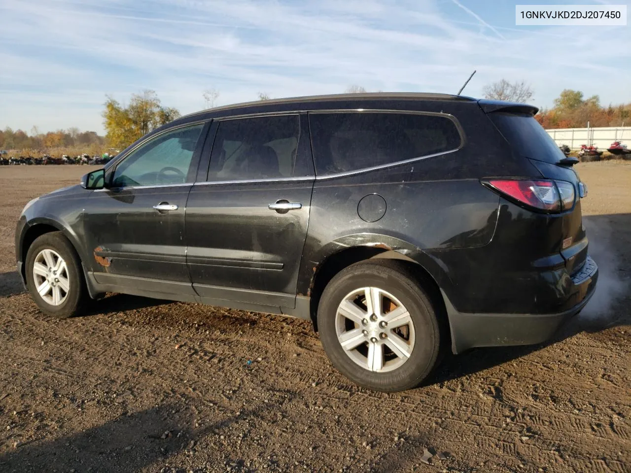 2013 Chevrolet Traverse Lt VIN: 1GNKVJKD2DJ207450 Lot: 77393724