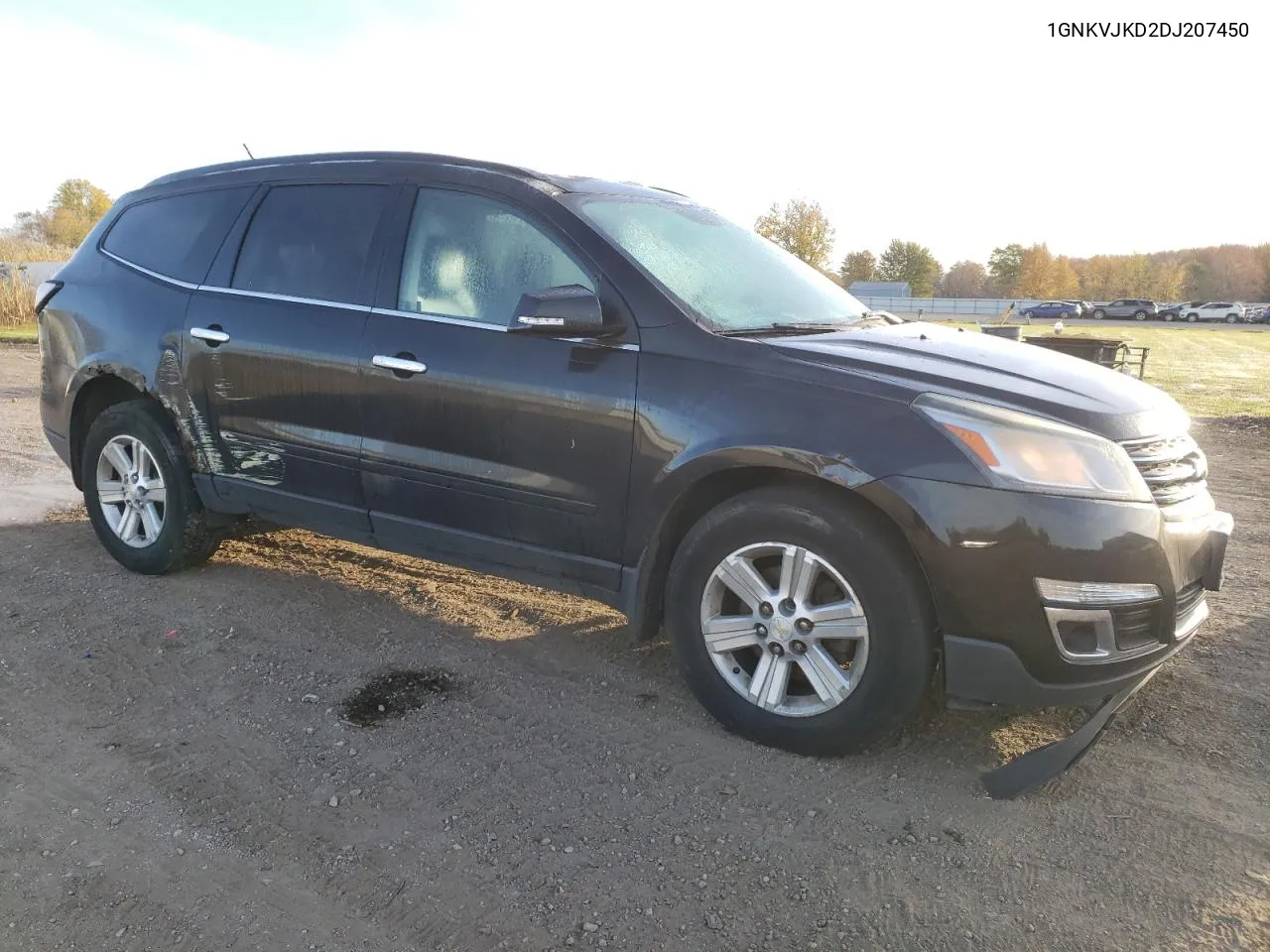 1GNKVJKD2DJ207450 2013 Chevrolet Traverse Lt