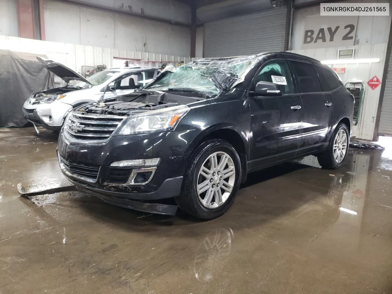 1GNKRGKD4DJ261565 2013 Chevrolet Traverse Lt