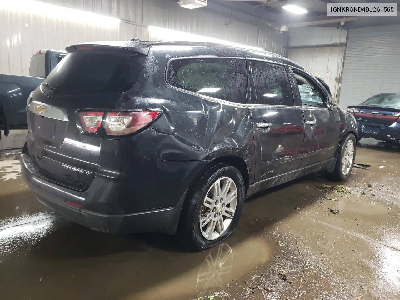 2013 Chevrolet Traverse Lt VIN: 1GNKRGKD4DJ261565 Lot: 78225024