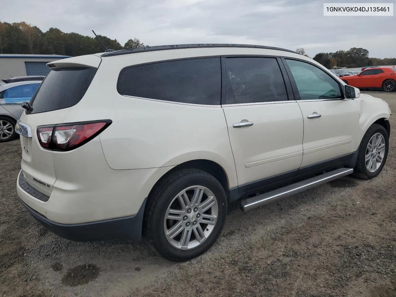 2013 Chevrolet Traverse Lt VIN: 1GNKVGKD4DJ135461 Lot: 78493424