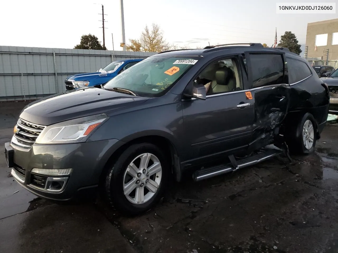 2013 Chevrolet Traverse Lt VIN: 1GNKVJKD0DJ126060 Lot: 78991204