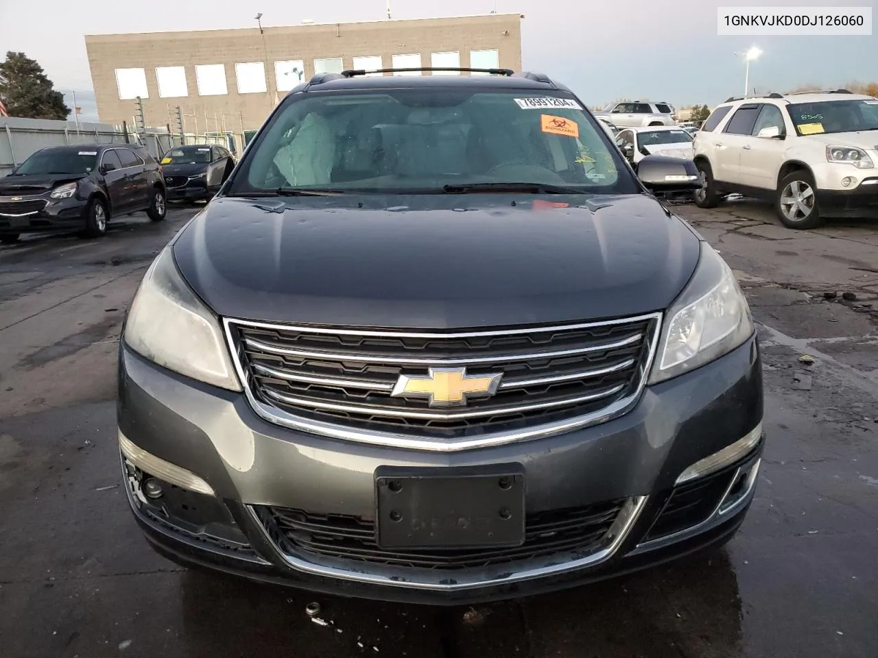 2013 Chevrolet Traverse Lt VIN: 1GNKVJKD0DJ126060 Lot: 78991204