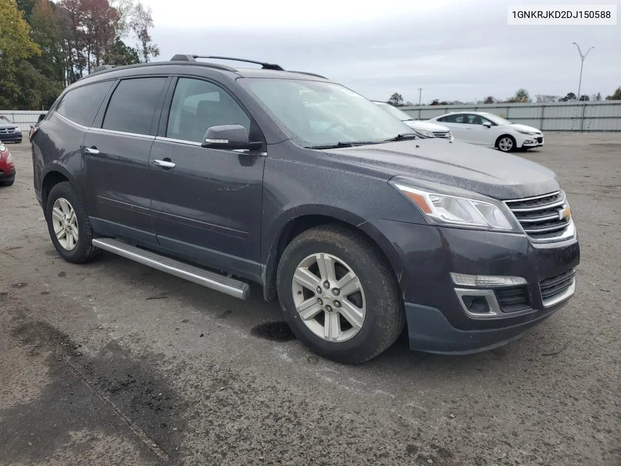 2013 Chevrolet Traverse Lt VIN: 1GNKRJKD2DJ150588 Lot: 80698774