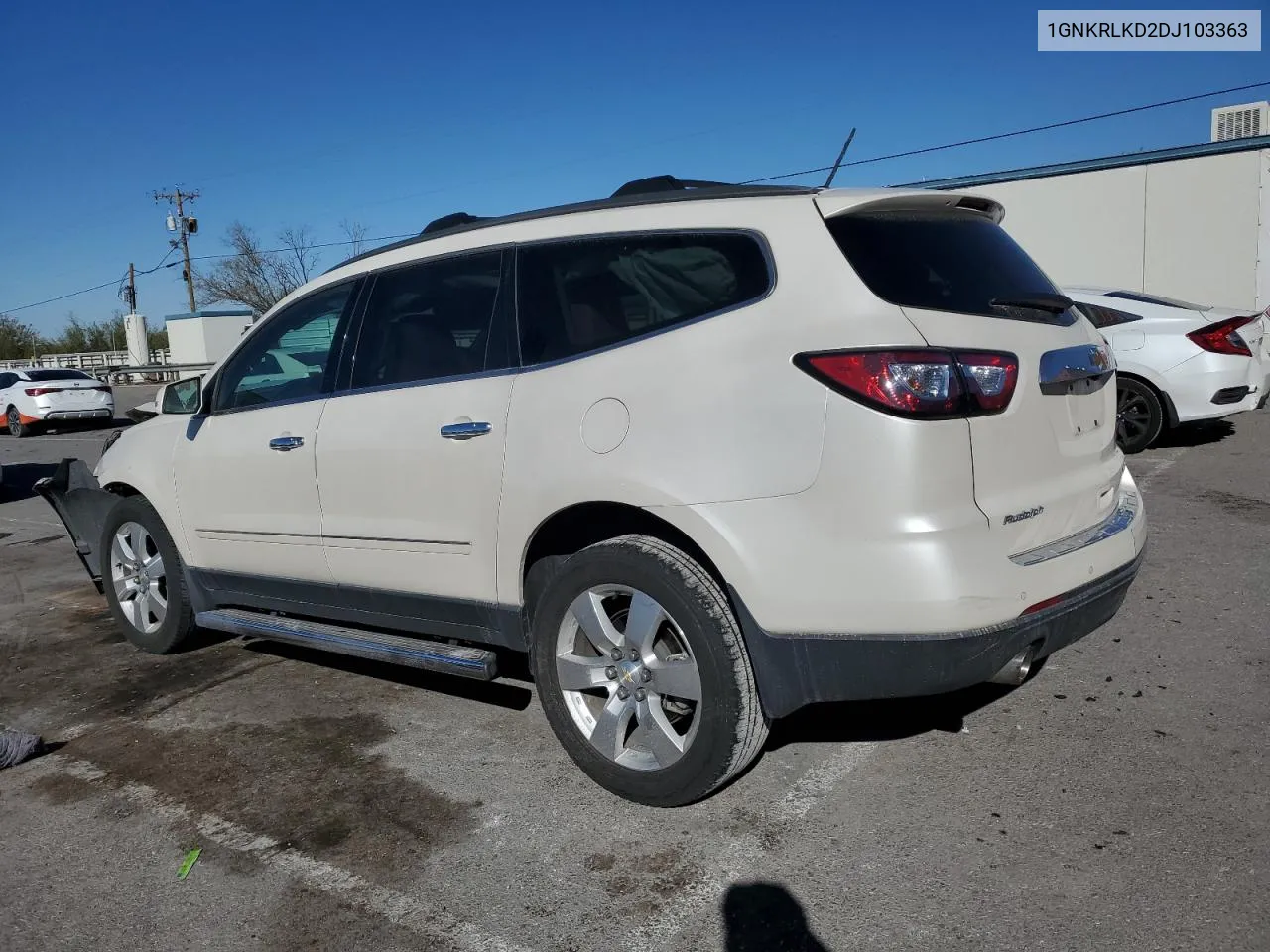 2013 Chevrolet Traverse Ltz VIN: 1GNKRLKD2DJ103363 Lot: 80767504