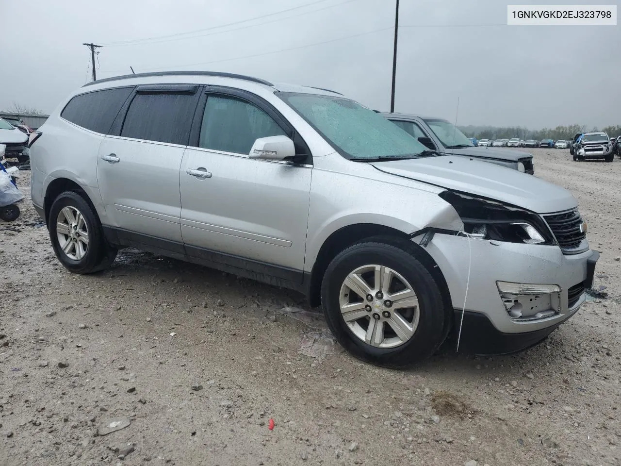 1GNKVGKD2EJ323798 2014 Chevrolet Traverse Lt