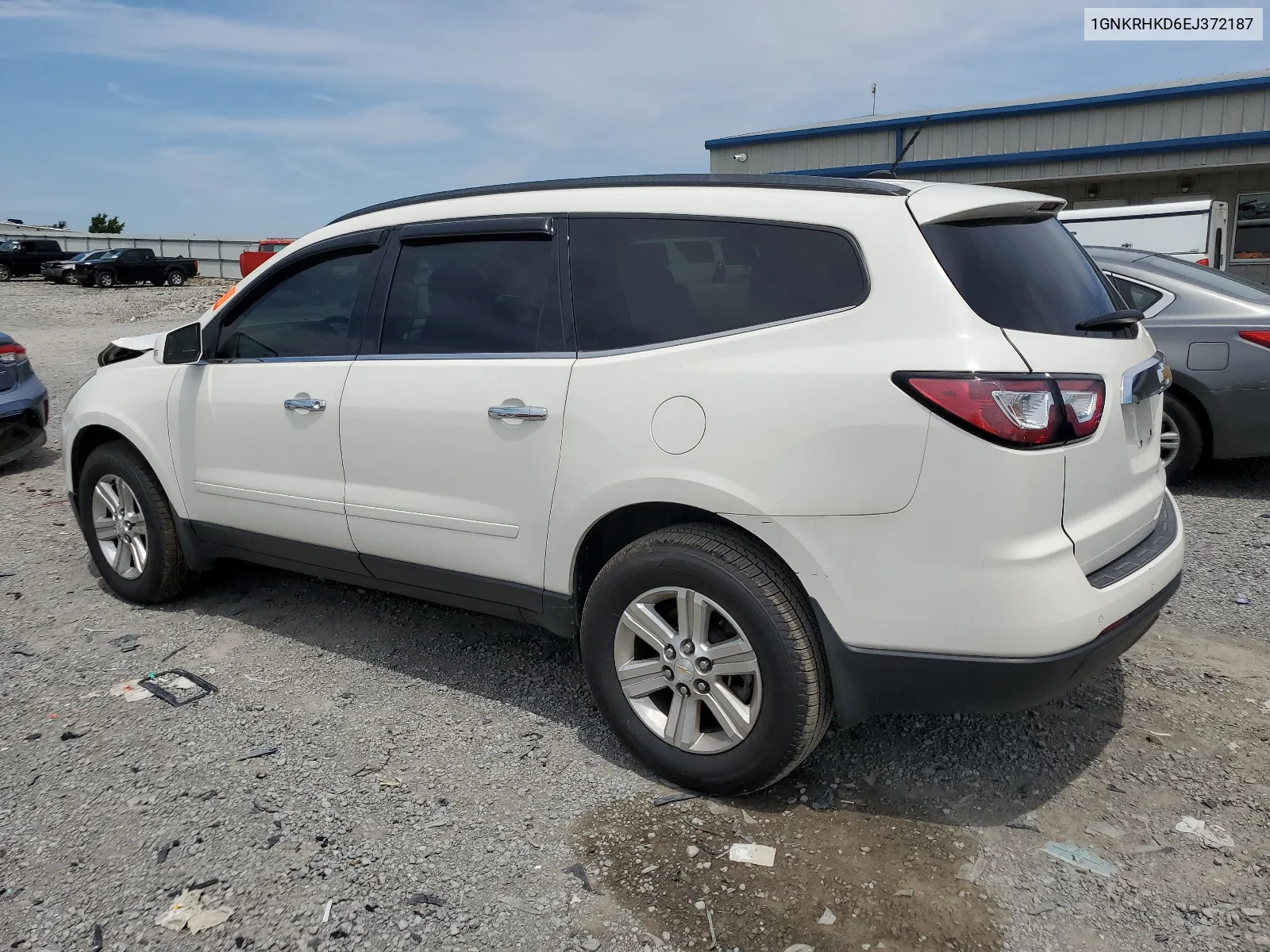 2014 Chevrolet Traverse Lt VIN: 1GNKRHKD6EJ372187 Lot: 56605264