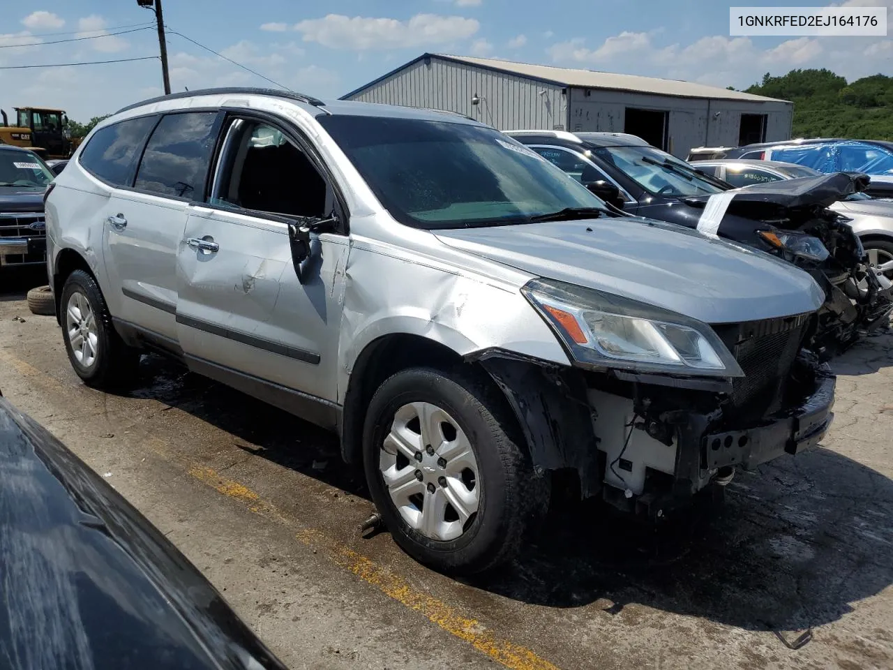 1GNKRFED2EJ164176 2014 Chevrolet Traverse Ls