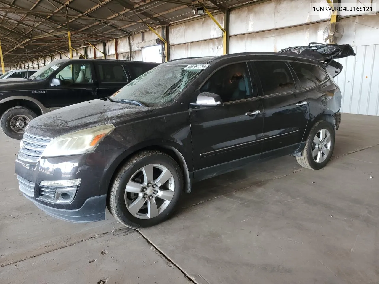 2014 Chevrolet Traverse Ltz VIN: 1GNKVJKD4EJ168121 Lot: 60451124