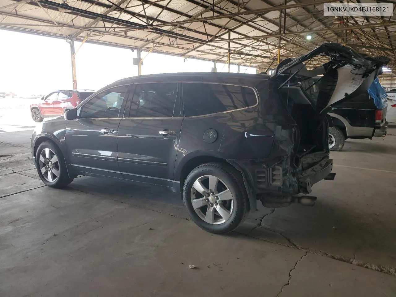 1GNKVJKD4EJ168121 2014 Chevrolet Traverse Ltz