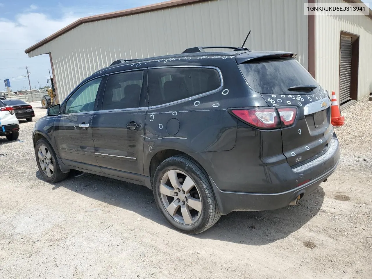 2014 Chevrolet Traverse Ltz VIN: 1GNKRJKD6EJ313941 Lot: 63554084