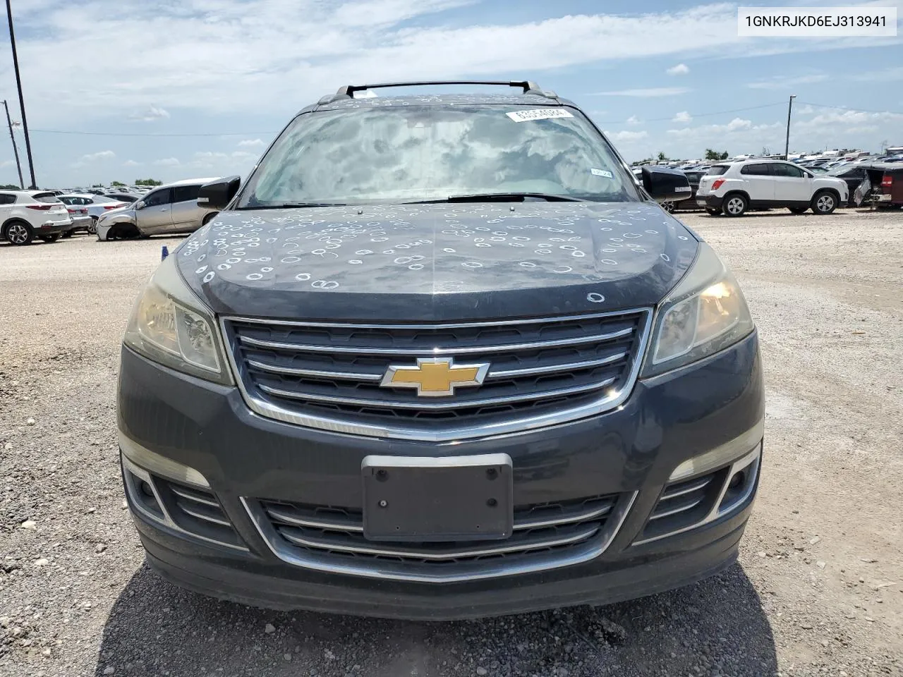 2014 Chevrolet Traverse Ltz VIN: 1GNKRJKD6EJ313941 Lot: 63554084