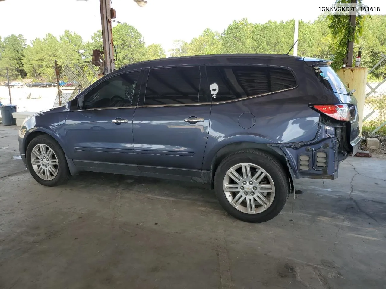 2014 Chevrolet Traverse Lt VIN: 1GNKVGKD7EJ161618 Lot: 63663684