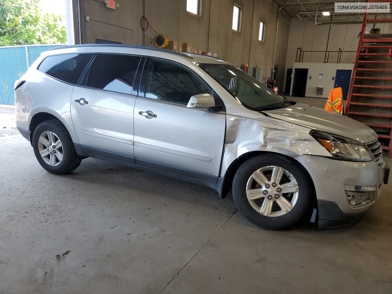 2014 Chevrolet Traverse Lt VIN: 1GNKVGKD8EJ375405 Lot: 63749844