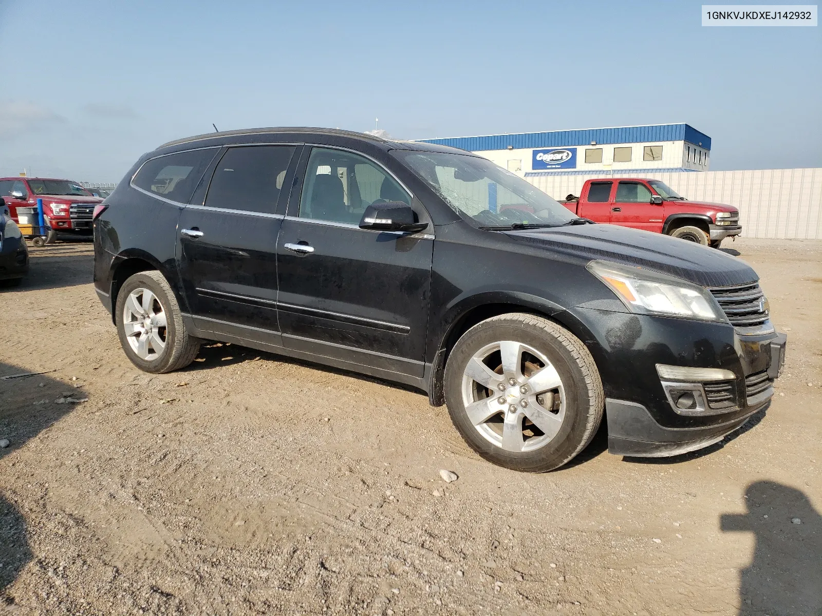 2014 Chevrolet Traverse Ltz VIN: 1GNKVJKDXEJ142932 Lot: 64488304