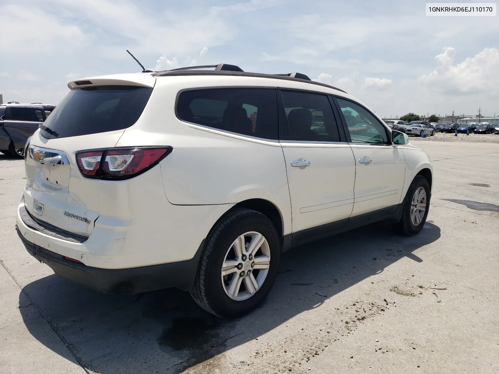 2014 Chevrolet Traverse Lt VIN: 1GNKRHKD6EJ110170 Lot: 65140504