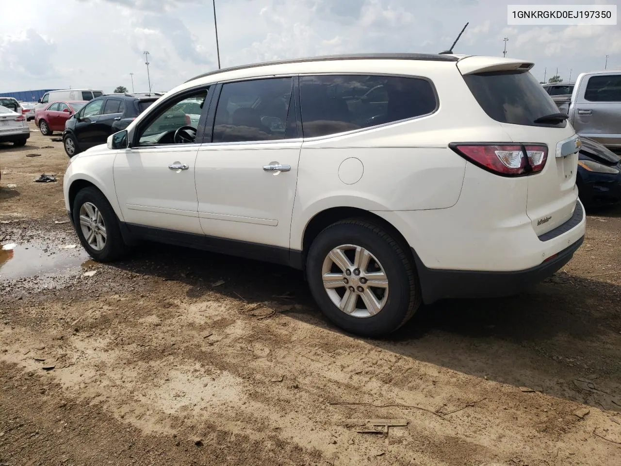 2014 Chevrolet Traverse Lt VIN: 1GNKRGKD0EJ197350 Lot: 65394904