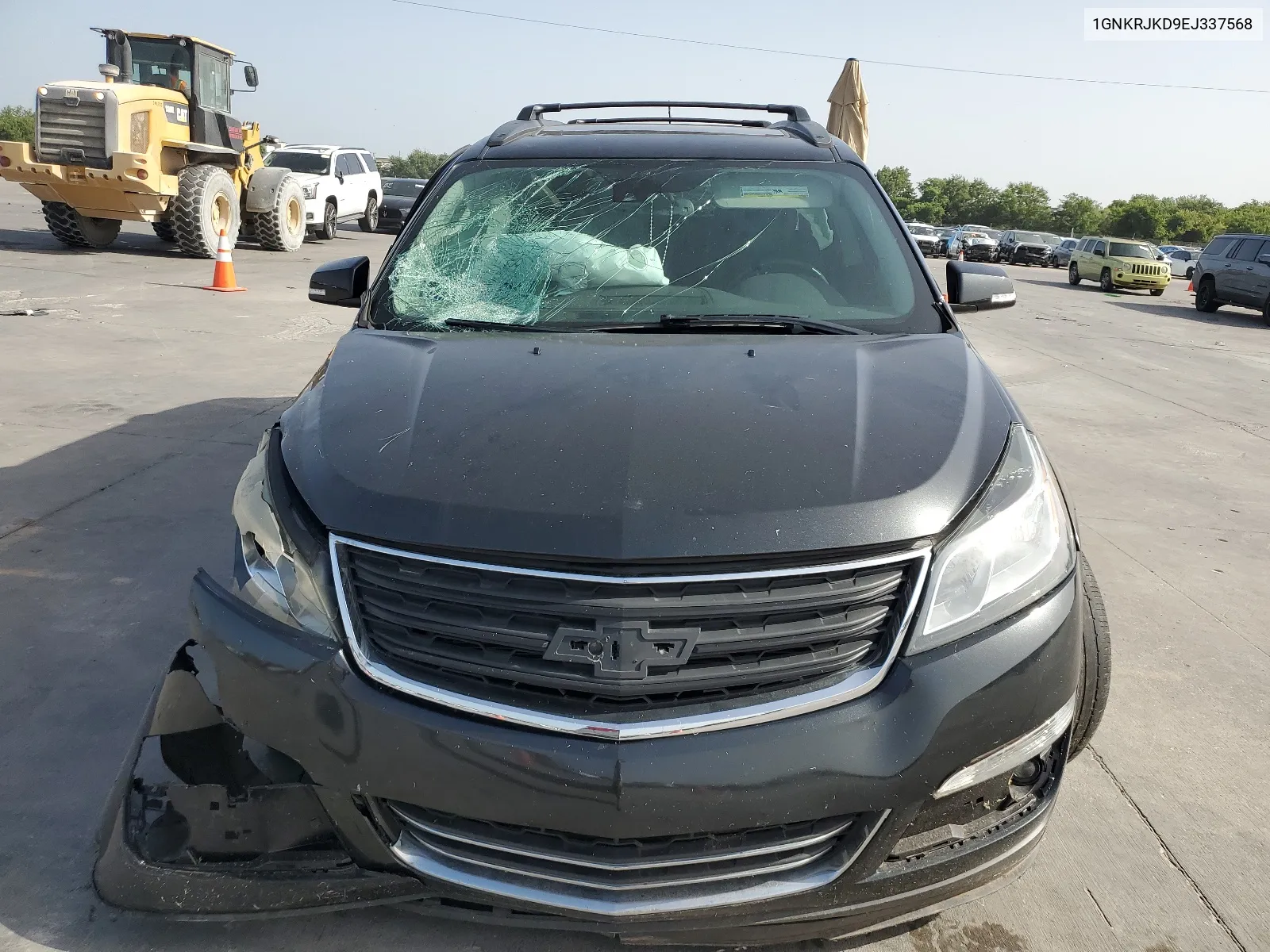 1GNKRJKD9EJ337568 2014 Chevrolet Traverse Ltz