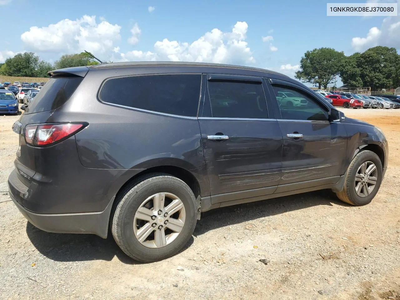 1GNKRGKD8EJ370080 2014 Chevrolet Traverse Lt