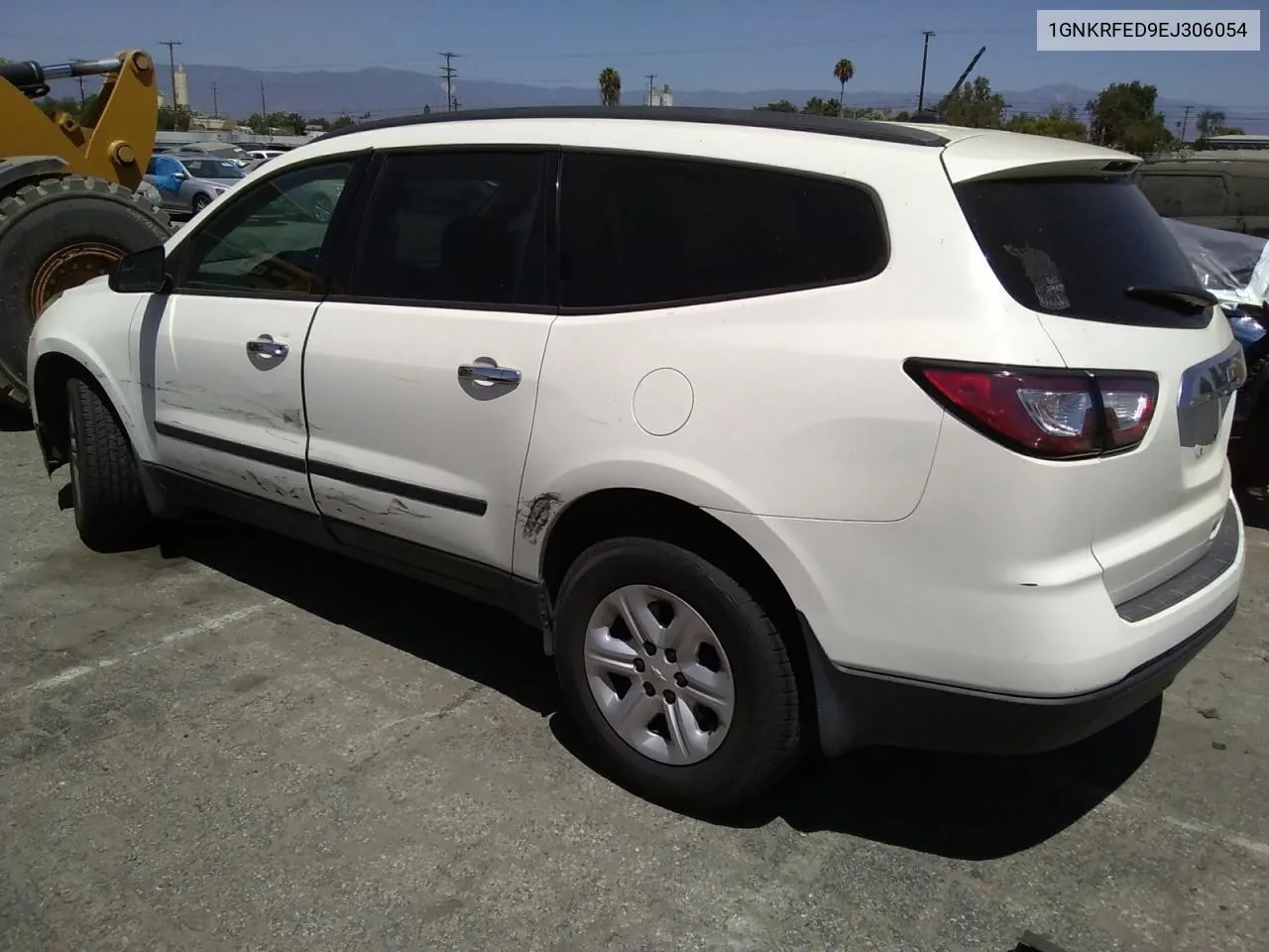 2014 Chevrolet Traverse Ls VIN: 1GNKRFED9EJ306054 Lot: 66039504